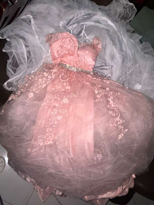XV-year pink size S dress