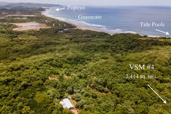 Vista San Martin 4 | Ocean View Lot for Sale in Popoyo