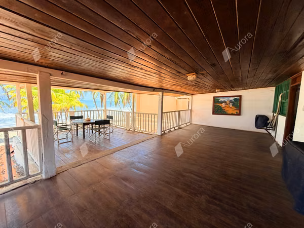 Oceanfront Home for Sale in Poneloya with 4 Bedrooms and Great Potential