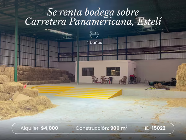 The winery is rent on Pan American road in Estelí ID15022