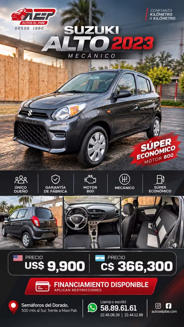 LINDOS HATCHBACKS QUE LES OFRECEMOS EN AEP VARIOS PARA ESCOGER