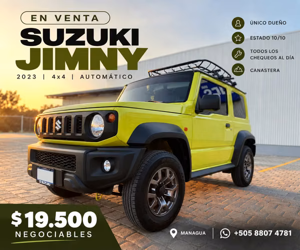 Suzuki Jimny 2023 | Automático 4x4 | Único dueño