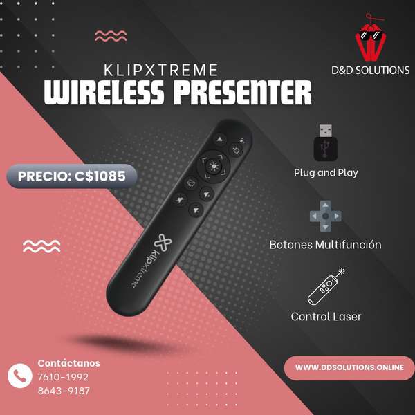 Control para presentaciones Klipxtreme kpp-003