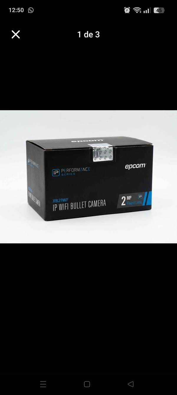 Cámara de Seguridad Epcom 2MP Wi-Fi (Nueva en Caja)