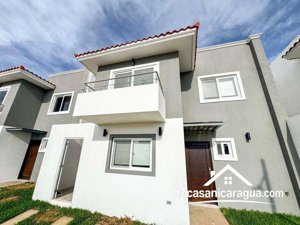 CASA NUEVA Y MODERNA EN RENTA EN SENDEROS DE LAS COLINAS – MANAGUA