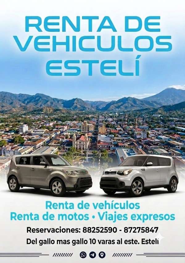 Renta de vehículos Estelí