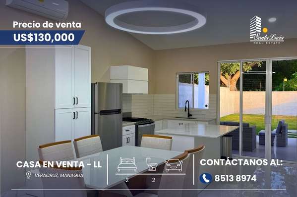  Casa Moderna en Venta en Residencial en Veracruz - LL 