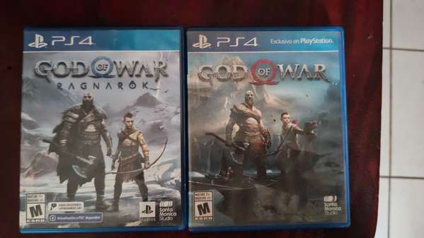 God Of War 2018 y Ragnarok ps4 
