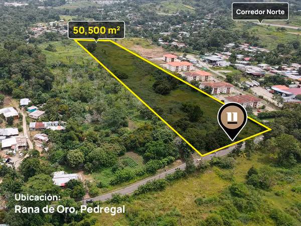 Se Vende lote de terreno en Pedregal 5 Ha