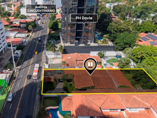 Terreno en San Francisco, Vía Cincuentenario de 1,000 m2