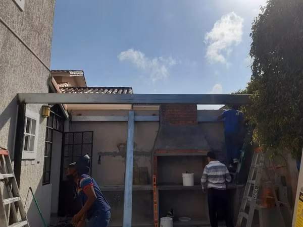 Pérgolas metálicas