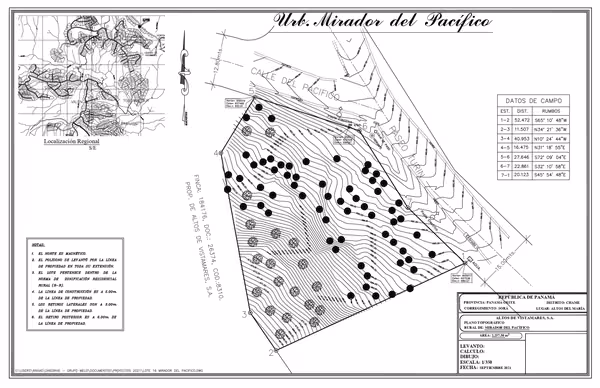 Se Vende Amplio Terreno de Esquina con Vistas en  Altos del Maria