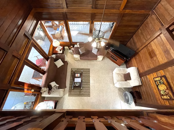 Amazing exotic-wood house 30 minutes from the city, now $299,000. ID 17970