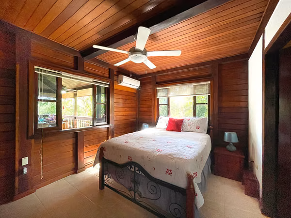 Amazing exotic-wood house 30 minutes from the city, now $299,000. ID 17970