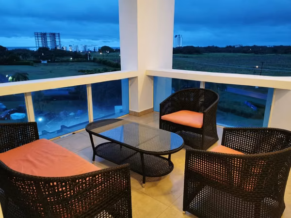 for rent furnished apartment in Playa Blanca for short or long time