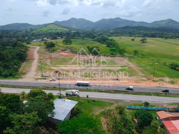 Capira Land for Sale Facing the Inter-American Highway.