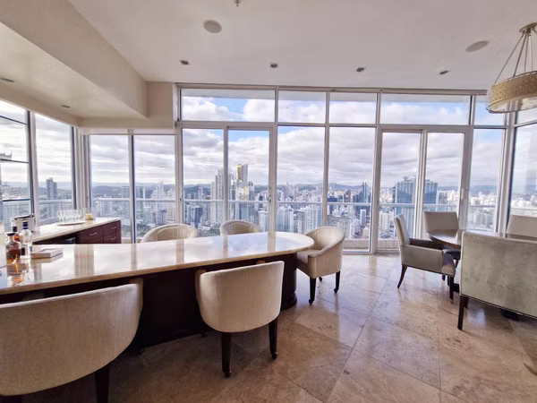 THE POINT penthouse 890m2 AMOBLAO de LUJO $3,250,000