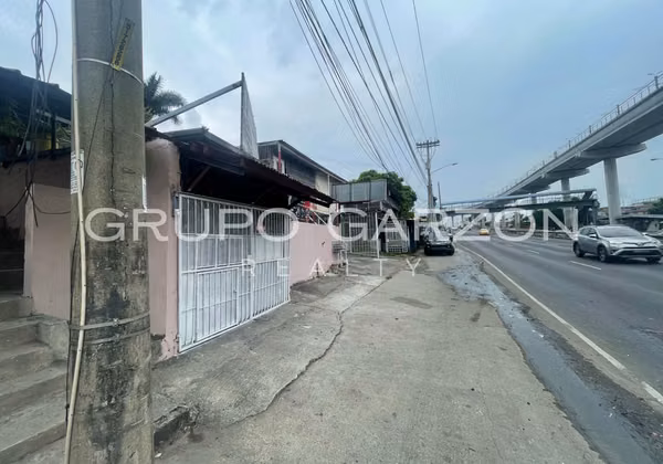 Venta terreno comercial en Avenida Domingo Diaz (frente Metro Panamá)