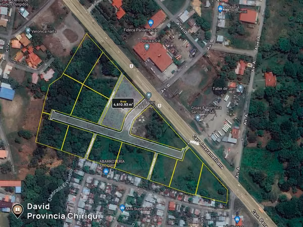 Se vende terreno en David Commercial Park, 4,610.93m2