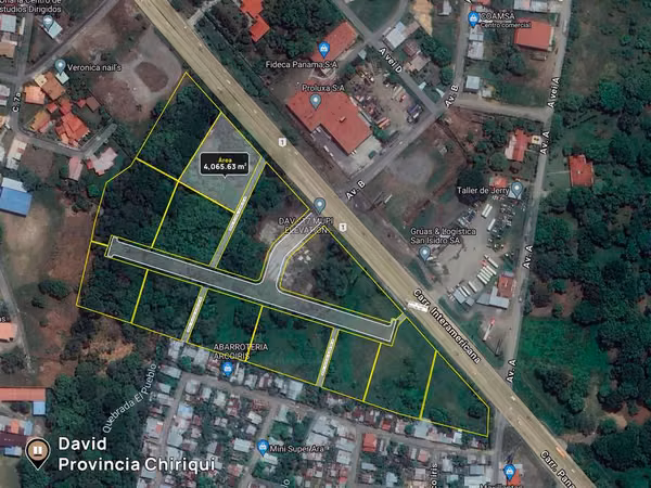 Se vende terreno en David Commercial Park, 4,065.63m2