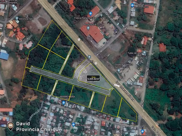 Se vende terreno en David Commercial Park, 5,205.62m2