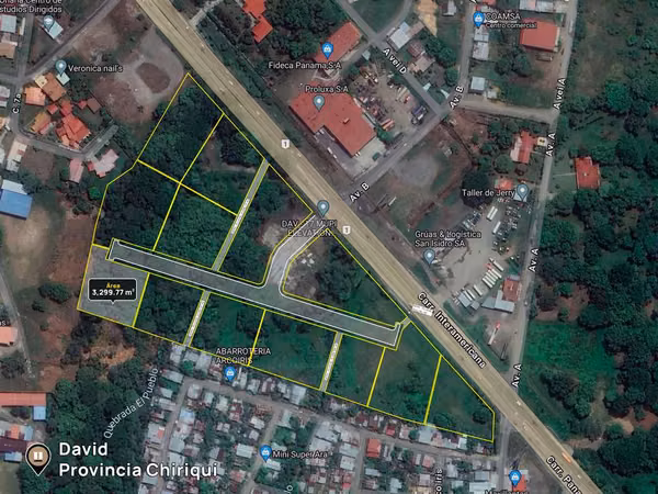 Se vende terreno en David Commercial Park, 3,299.77