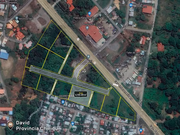 Se vende terreno en David Commercial Park, 4,130.69m2