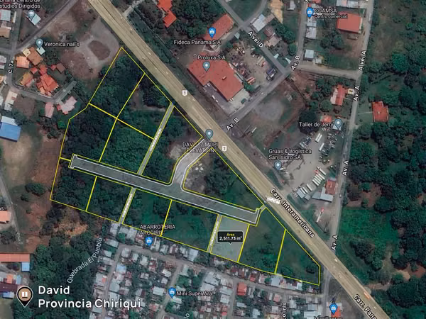 Se vende terreno en David Commercial Park, 2,511.73m2