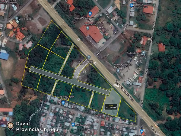 Se vende terreno en David Commercial Park, 4,172.65m2