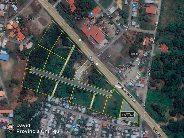 Se vende terreno en David Commercial Park, 3,042.25m2
