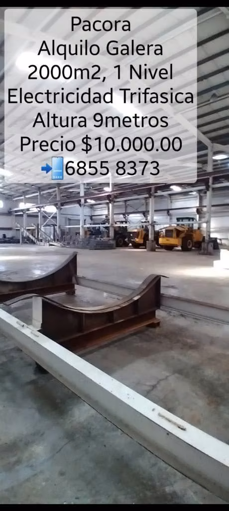 Galers 2000m2 Pacora Parque Industrial