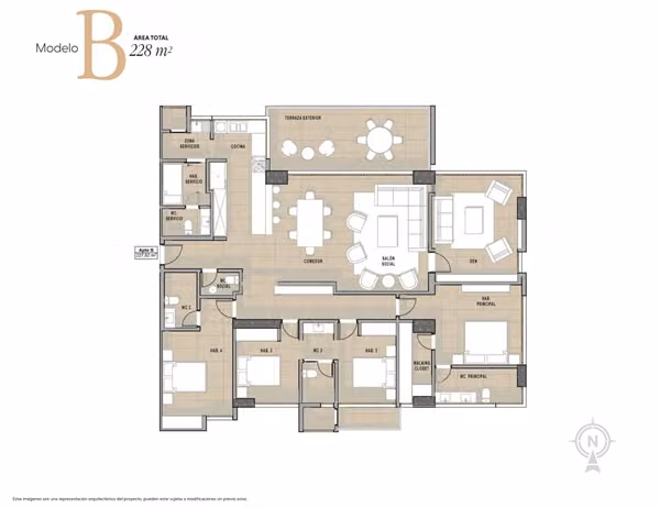 PH MADERO 3 y 4 recs 164m2 hasta 242m m2 desde $527,000