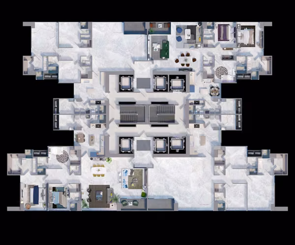 tHE IVY a estrenar 160m2/188m2 $632,000 3 recs y CBE