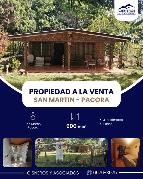 Finca en Venta - San Martin , Pacora