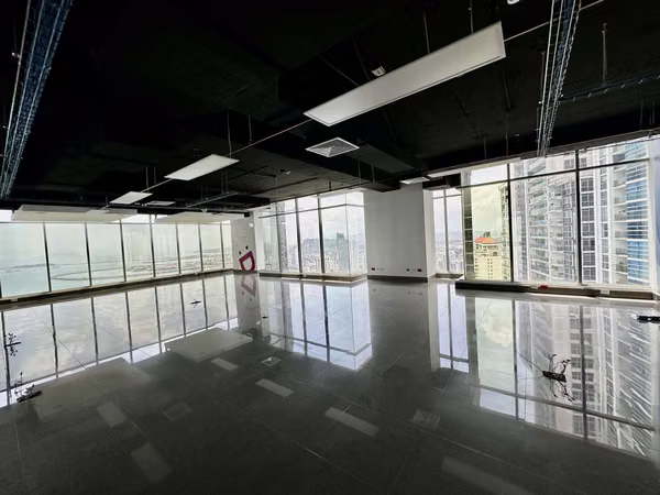 Se Alquila Oficina de 1,417m2 en Torre BICSA, Avenida  Balboa