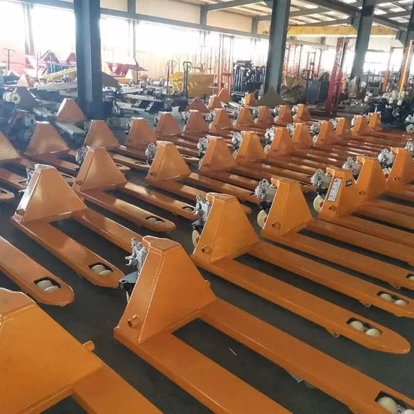 You sell hand pallet and stacker and forklift business
