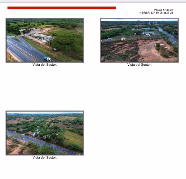 LOT LA ARENA CHITRE, Development Land with 220 m Highway Frontage – 6 Hectares in La Arena
