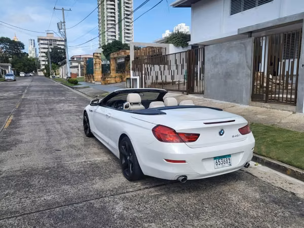 SE VENDE BMW COLOR BLANCO  640 I PERFECTA CONDICIONES  MANTENIMIENTO DE FABRICA