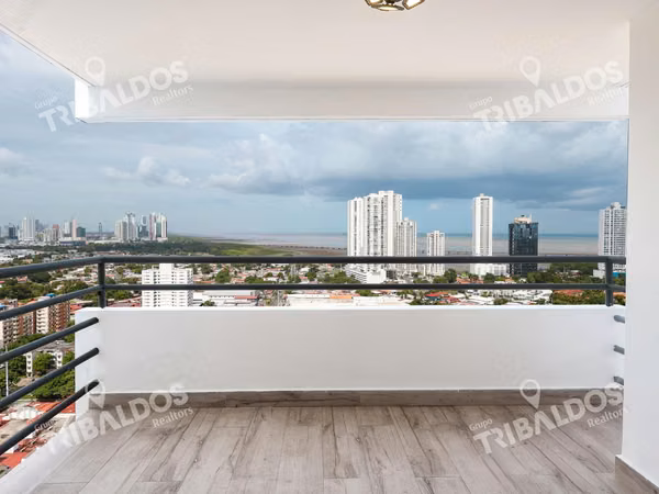 Penthouse for sale with ocean and city views
