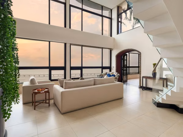 Two-level oceanfront Condo in Coco del Mar