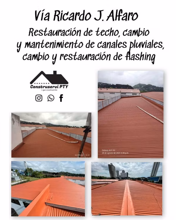 Mantenimiento de techos