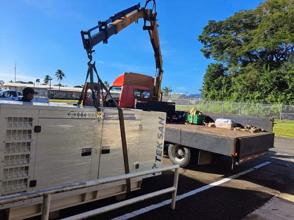 Alquiler de camión Grúa con brazo articulado