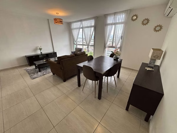 Furnished apartment in Don Bosco - Torres del Este - Floor 14