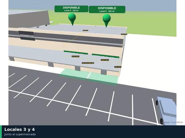 Alquiler de locales comerciales de 80 a 216 m² en Capira, Panamericana