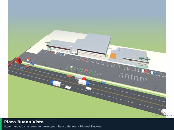 Alquiler de locales comerciales de 80 a 216 m² en Capira, Panamericana
