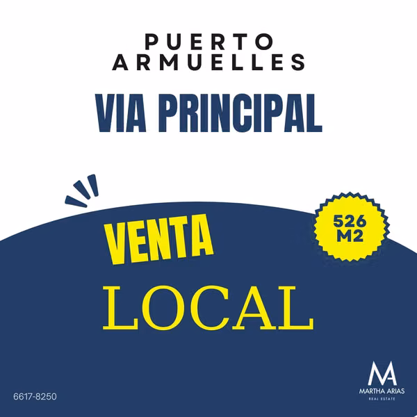 se vende local en Puerto Armuelles
