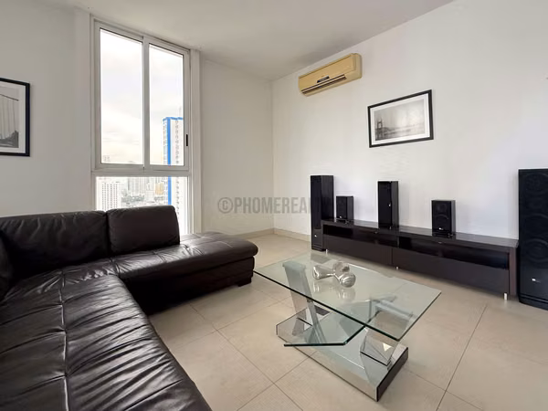Apartment for Sale in San Francisco Panama – 1-Bedroom Unit with Terrace and City Views