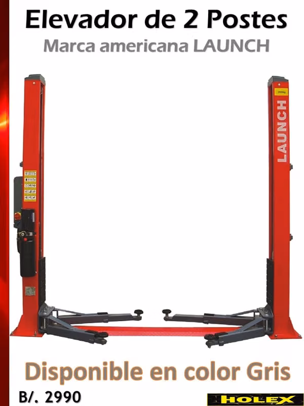 puente elevador de 2 postes elevadores de auto lifting car