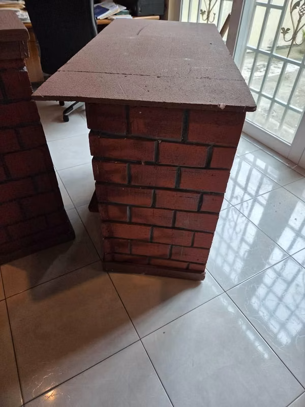 Chimenea Decorativa de Hielo Seco - ¡Perfecta para Escenografía o Decoración!