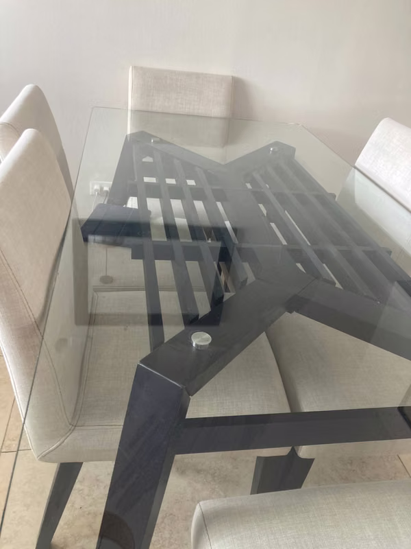 Juego de comedor 6 puestos